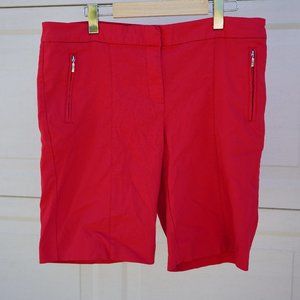 Izod size 14 red shorts